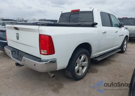 2012 Ram 1500 Slt из США, поврежденный, VIN 1C6RD6LP3CS318637